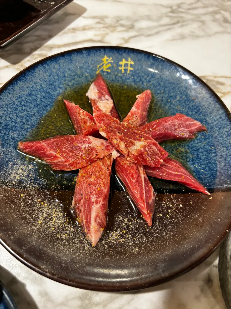 伊比利肋眼蓋肉（生的）