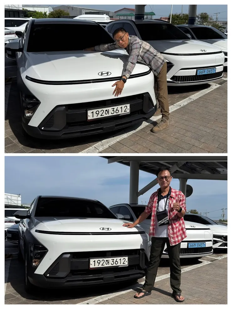 租到的車子－現代 KONA