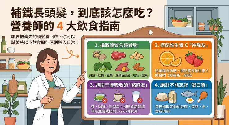 幫助頭髮生長就靠這四招!