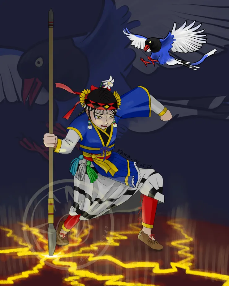 台灣藍鵲 2024.05