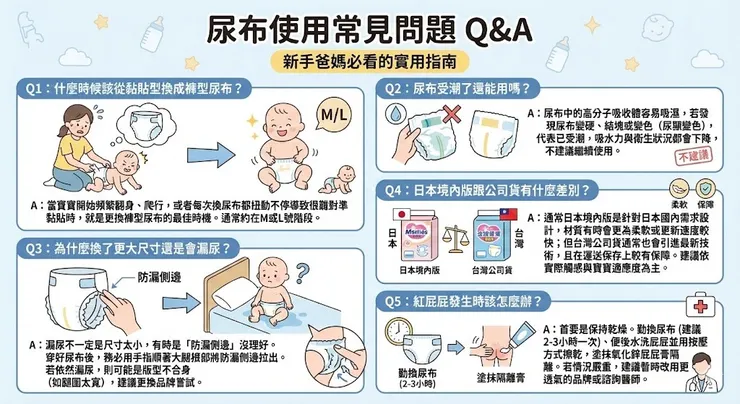 尿布常見問題