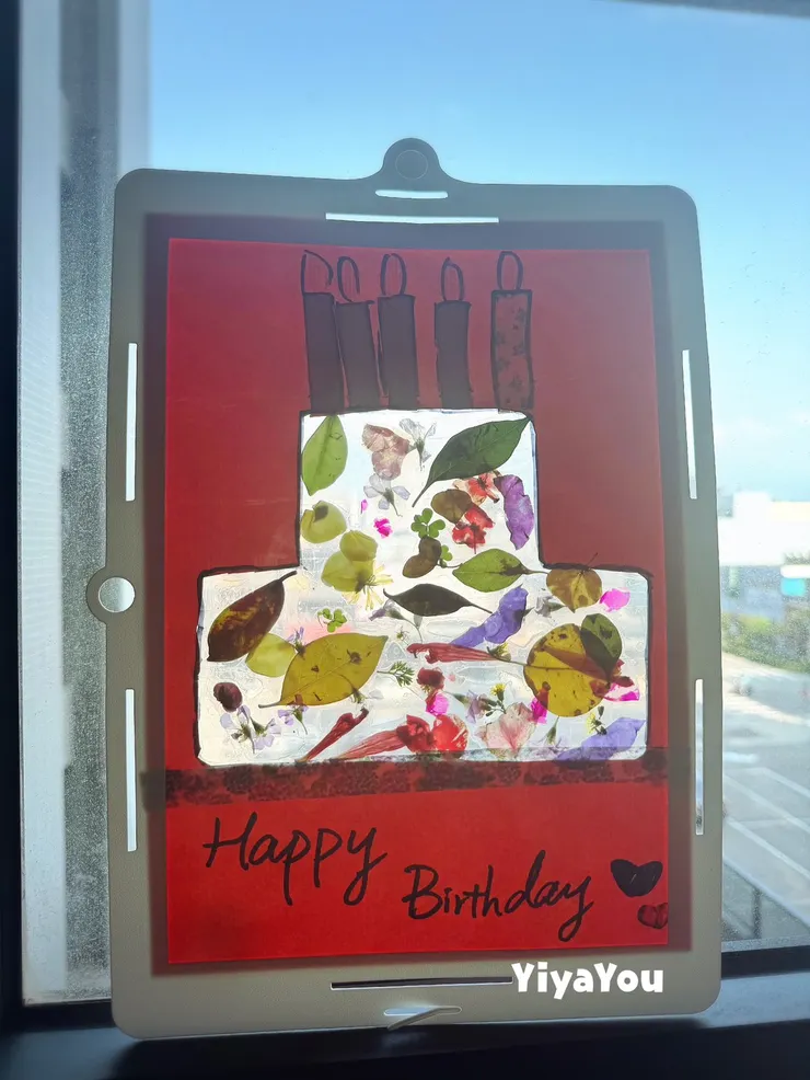 這是第二天，顏色開始變黃了