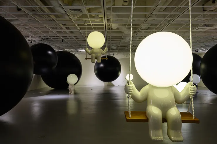 「梅關係」林建榮2023個展  攝影：王世邦