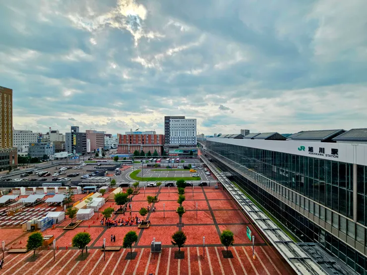 日本北海道旭川。JR INN 旭川