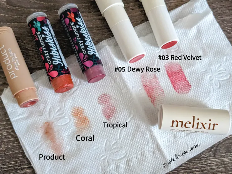 product, crazy rumors, melixir（左到右）