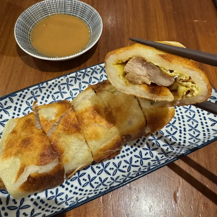 軟蛋餅 五香豆乳雞