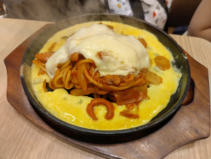 起司番茄醬義大利麵