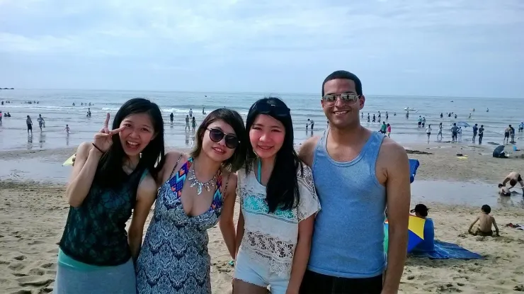 夏日玩水 @白沙灣