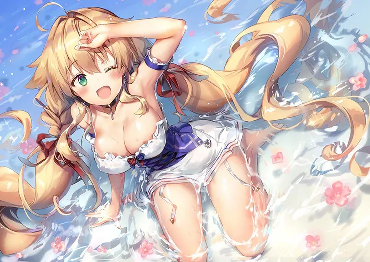 Pixiv：71145665 繪製的 碧藍航線 魯莽號