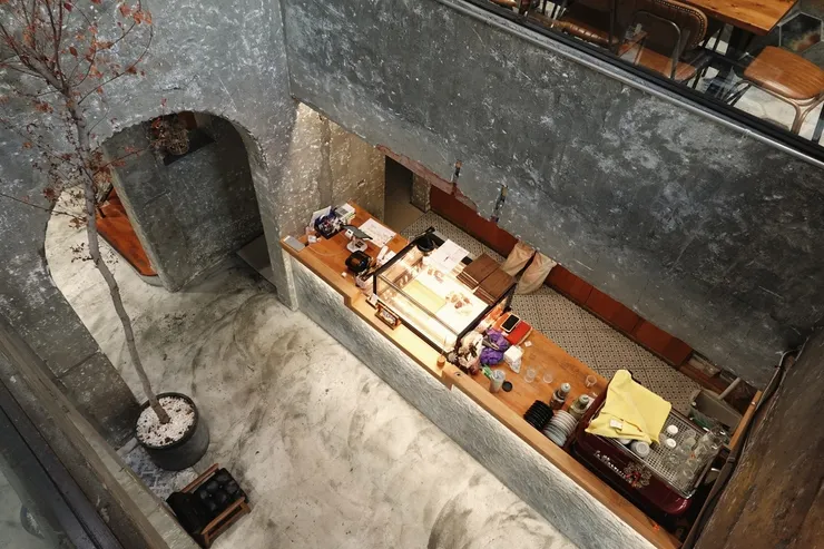 從二樓處觀看的視野也很有趣