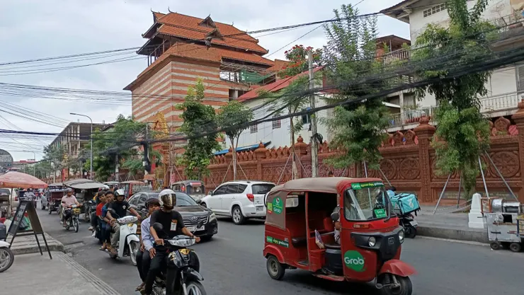 柬埔寨金邊街景