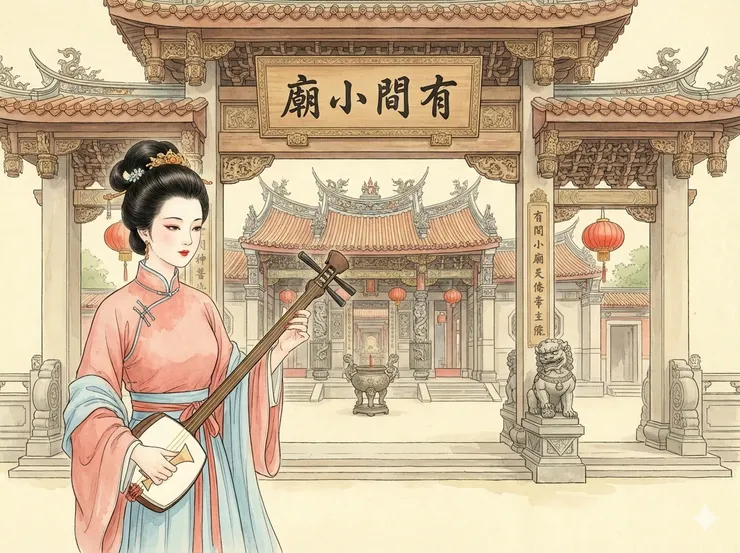 佛陀用彈琴比喻修行