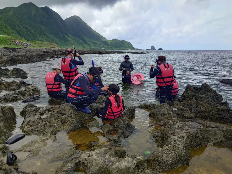 下水前會先說明這樣事項