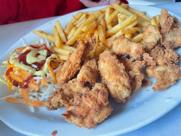 模里西斯Blue Bay海邊的小餐館