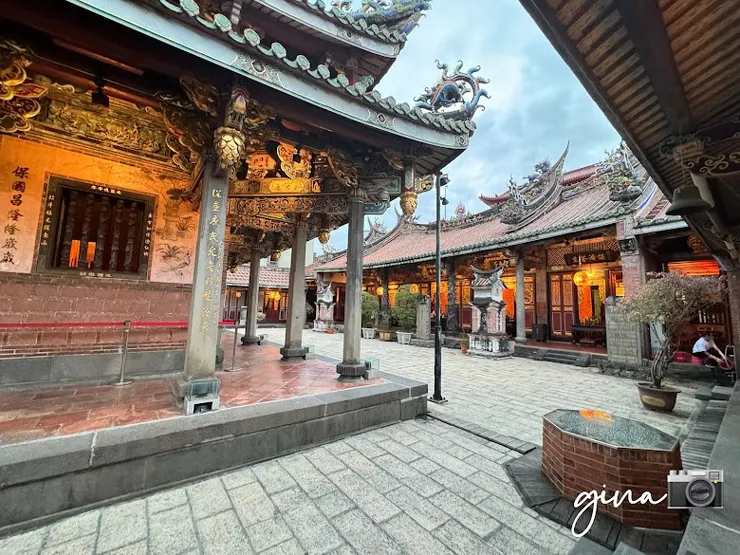 三進二院格局（圖片截圖於網路）