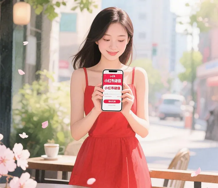 小紅書薯幣儲值可使用商超條碼