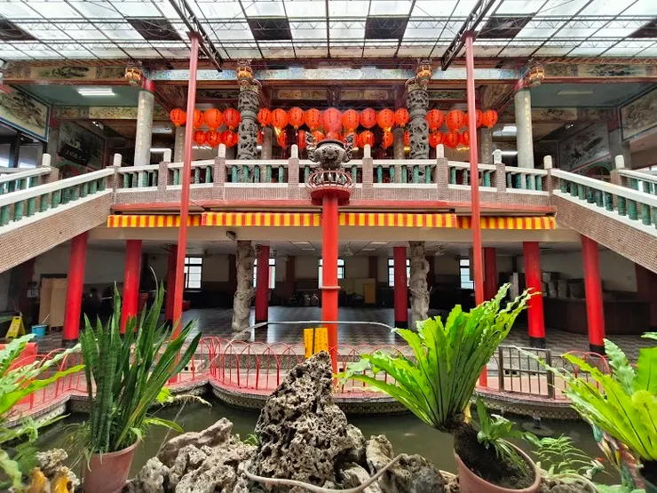 福仁宮中庭造景（圖片截圖於網路）