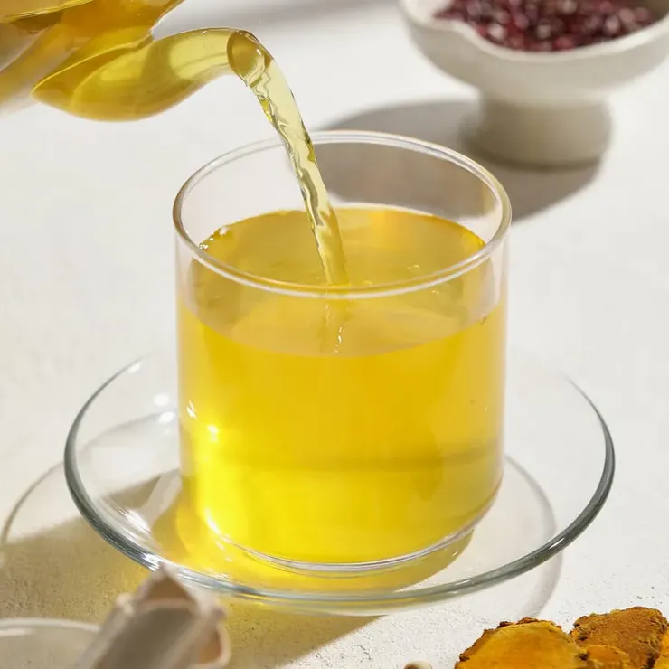 品盛堂的去濕茶味道比較淡，像花草茶