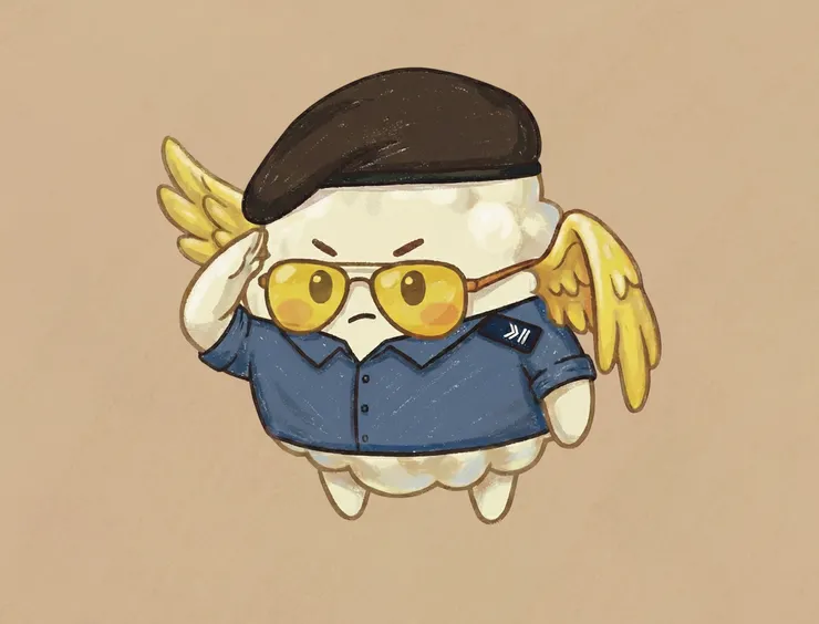 Barbara自創角色-感性國的雲朵警官