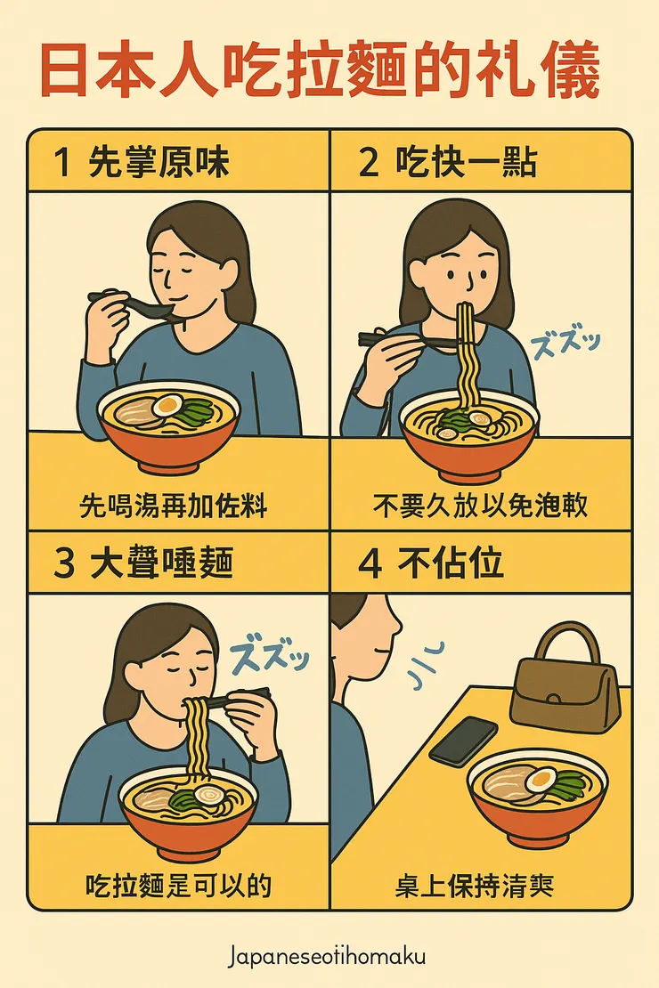 日本拉麵🍜禮儀