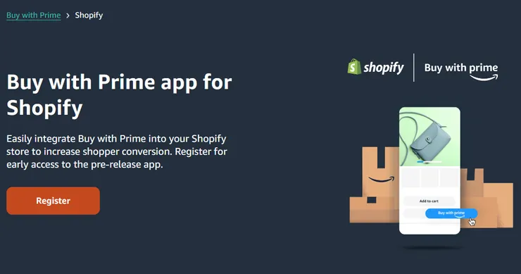Buy with Prime 在 Shopify 正式推出
