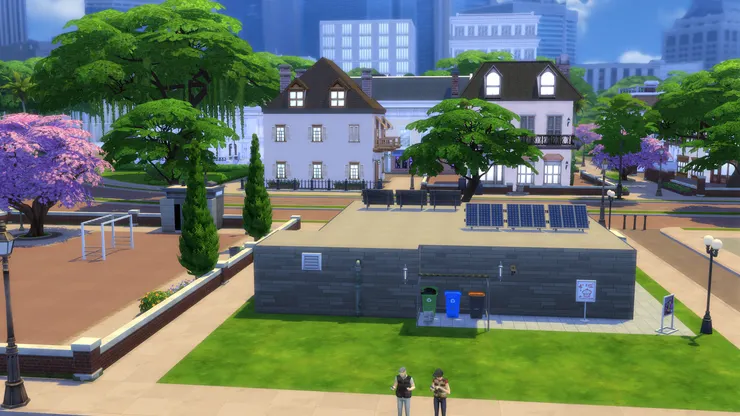 路人不願對著垃圾場和洗手間位置...