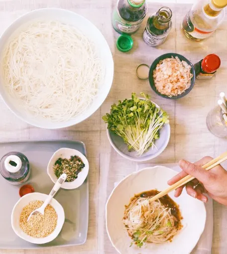 Candice Kumai : Cold Somen Noodles