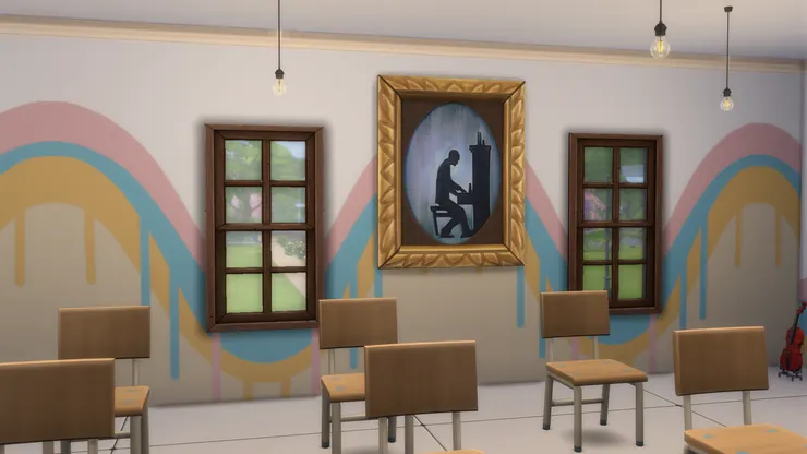 這個人肯定不是老師，而大部份音樂老師都是女的。