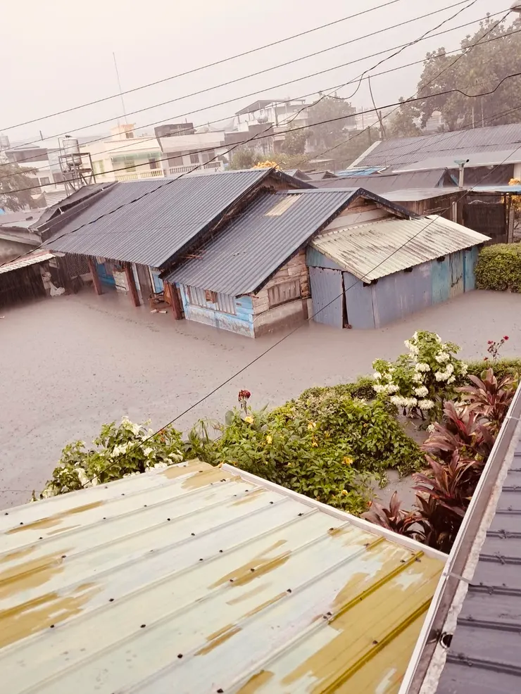 舞思愛故鄉花蓮馬太鞍部落遭重創，所幸親人皆平安無恙。舞思愛表示，返台後盼能親自投入家鄉重建工作。 （圖／風潮音樂　提供）