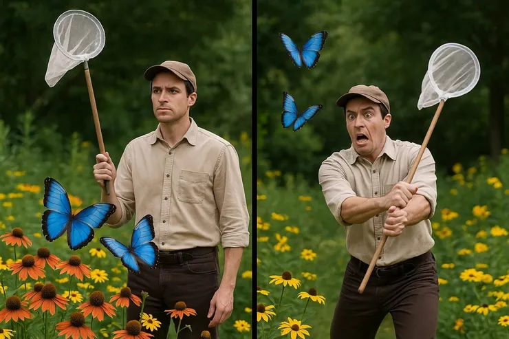 兩頭落空；貪多必失