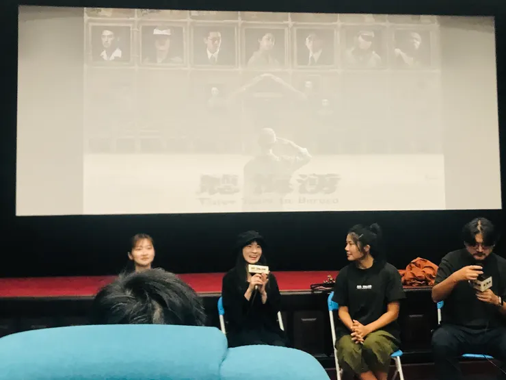 連俞涵映後回應觀眾提問