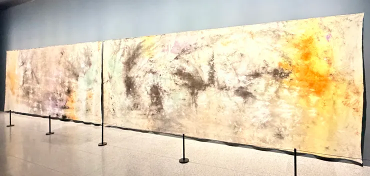 Sea Painting, Birling Gap, 2017 - Jessica&nbsp;Warboys