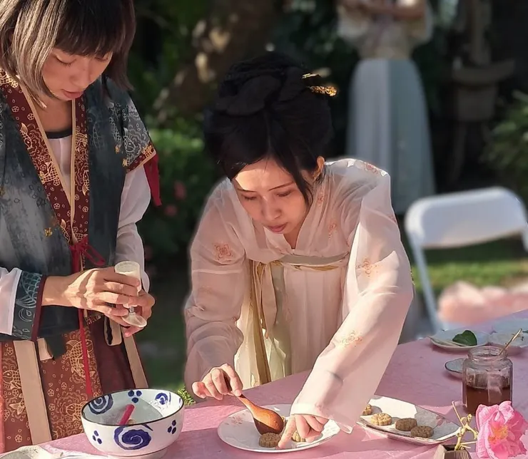 好美，最喜歡學員這種認真投入的神情