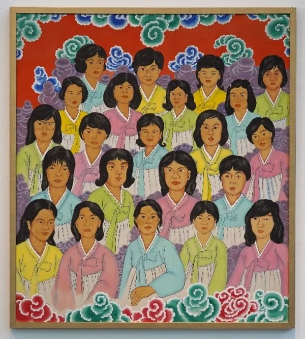 [7]圖3〈女性勞動者〉李億培 繪1988