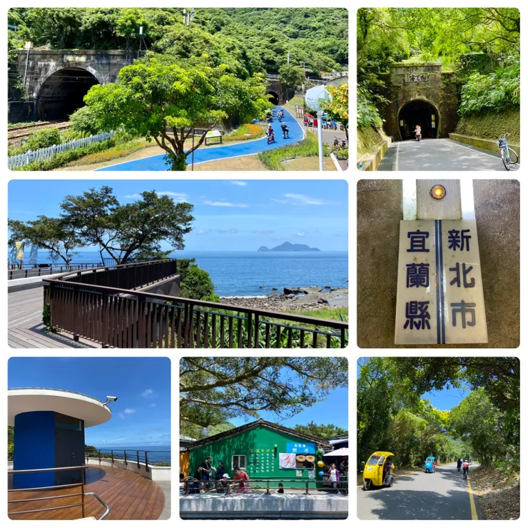 ▲ 隧道內有新北市與宜蘭縣的分界點唷