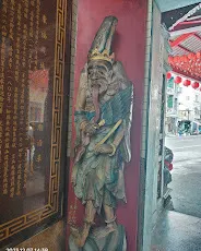 謝將軍門神(圖片截圖於網路)