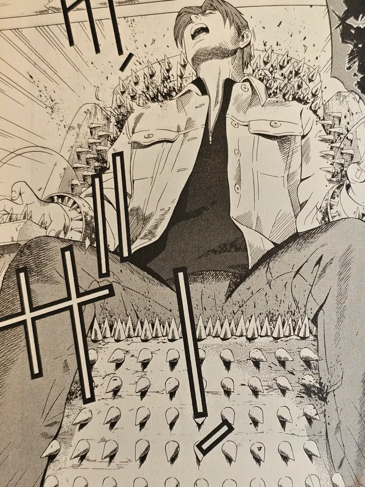 翻攝自《勇午》（勇午 / Yugo）第 1 5 集，© 真刈信二・赤名修／講談社。 