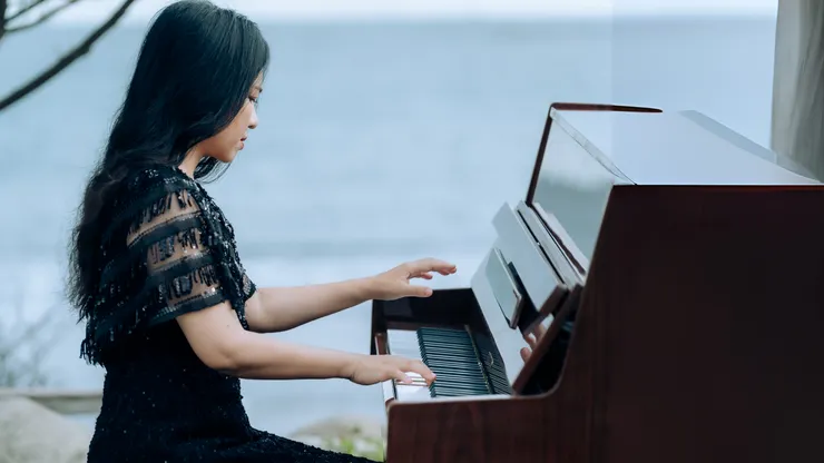 自20歲因比賽受傷以來，魏美惠轉而轉而投入教學與研究，並取得美國音樂藝術博士學位。(圖/風潮音樂 提供)