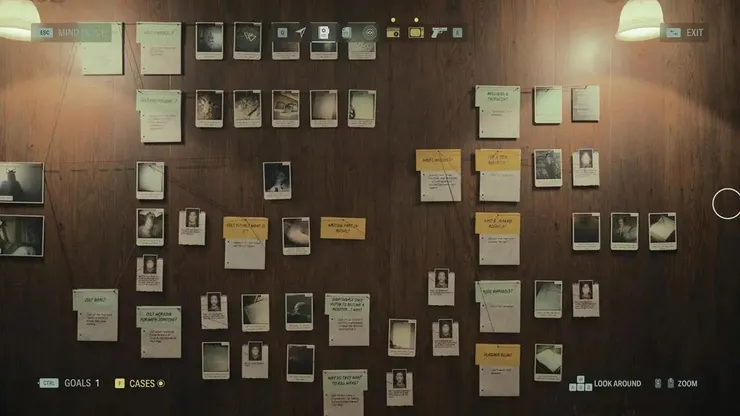 推理牆不是整理資訊，而是一步步逼近真相。