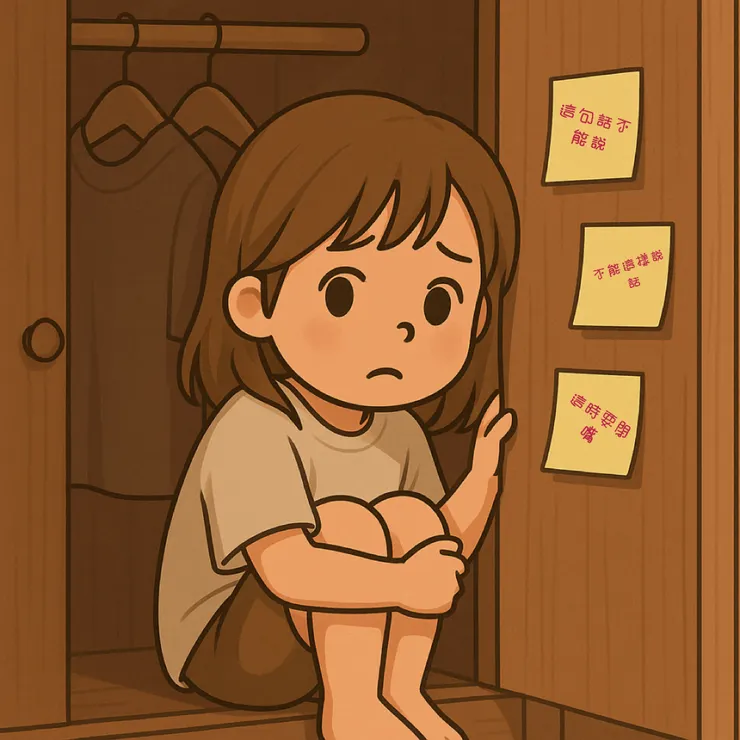歡迎來到我內在小孩的衣櫃筆記本:一本專門記錄「什麼不能講、什麼不能笑、什麼不能哭」的靈魂自律大全