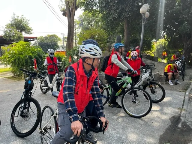 雲林縣單車協會加入陪騎
