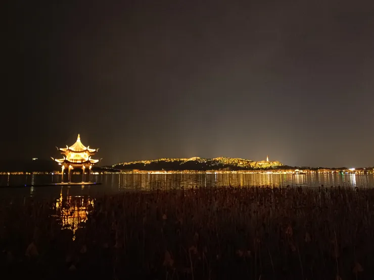 杭州西湖夜景