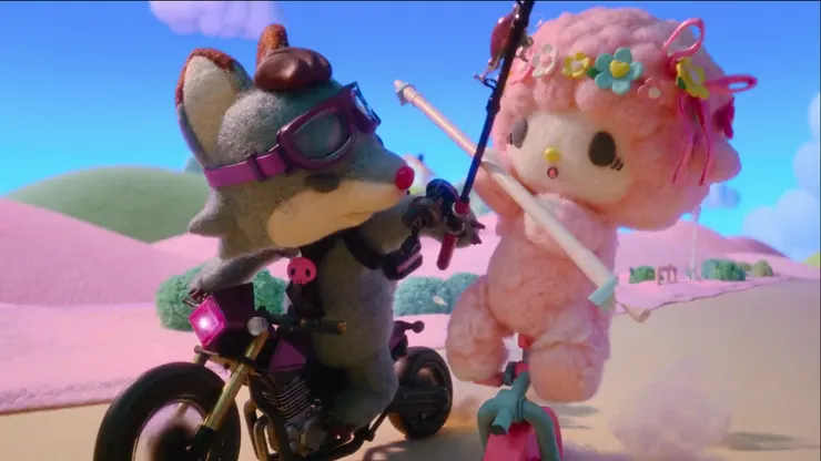 Piano與Tanba用魚竿及車轆棍對打，格鬥場面似劍擊殺陣！