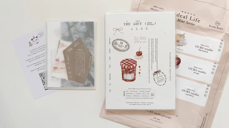 2025 OURS手帳內容物