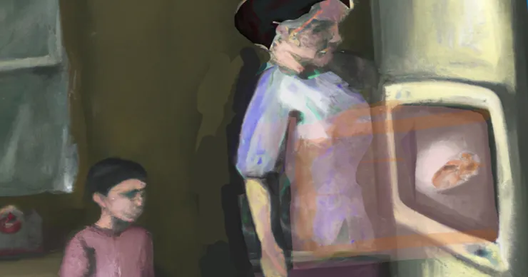 在那一刻,外婆抱持犧牲一切的決心,義無反顧。