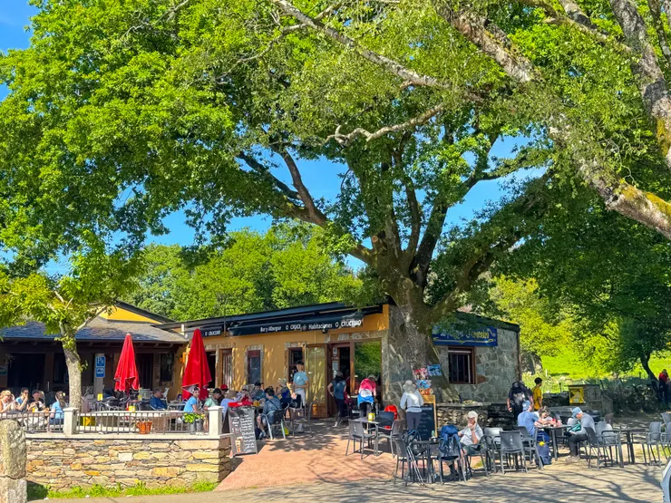 又是美崙美奐的咖啡廳，不過咖啡廳旁有一群人在排隊，好奇走過去跟著排。