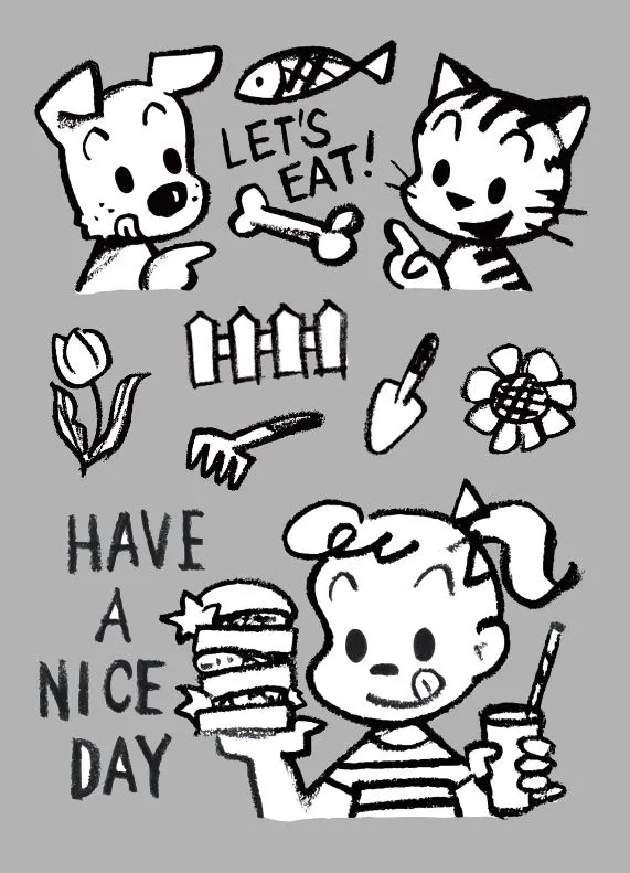 （圖／原點出版《日本插畫の設計學》）