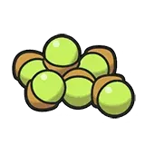 青草種子：讓寶可夢攜帶後，在青草場地上使用，就會提高防禦。