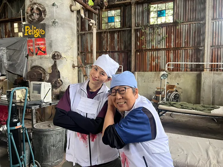 還未進行De-aging的晶叔，皮膚是正常的（喂）