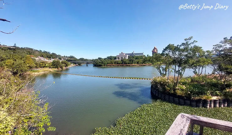 ▲新竹峨眉湖環湖步道/圖片來源:Betty's Jump Diary